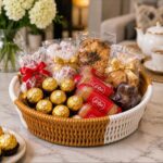Round Bamboo Woven Baskets