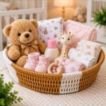 Round Bamboo Woven Baskets