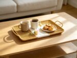 Woven Rattan Serving Trays