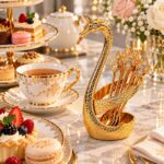 gold coffee spoons