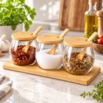 Glass Spice Jars