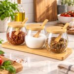 Glass Spice Jars