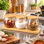 Glass Spice Jars