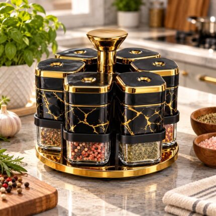 Set of 6 Spice Jars